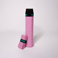 Bodhi Grips Premium Overgrips in Pink - Superior grip and comfort for pickleball, baseball bats, tennis rackets.